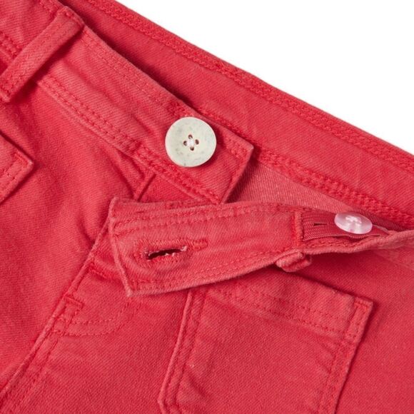 ZARA Kids | Red | TWILL SAILOR SHORTS - Picture 3 of 4